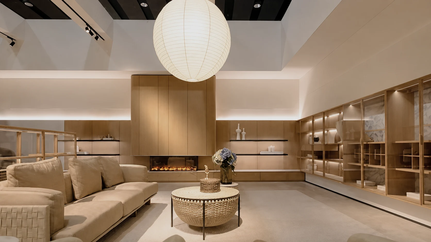 Custom cabinetry and fitted interior coordination
